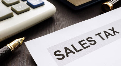 Sales tax procedures of small business