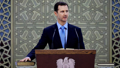 Syrias president bashar assad