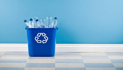 Recycle plastic bottles