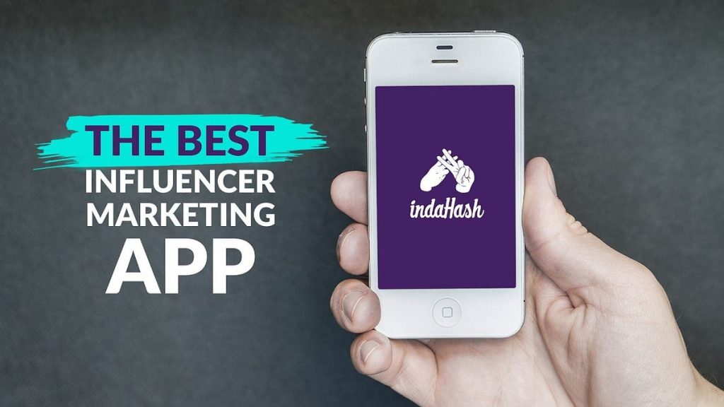 Indahash is the best influencer marketing app