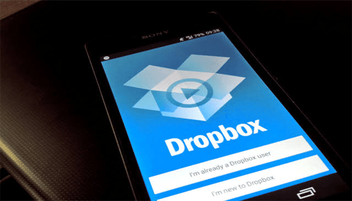 Dropbox file sharing tool