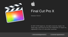 Final cut pro x video editing software from apple