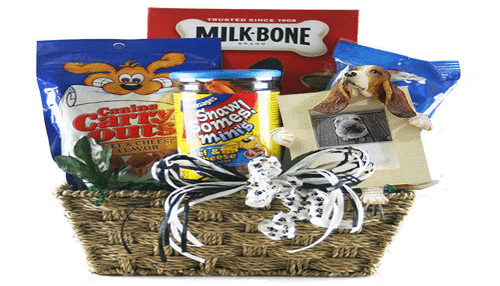 Gift basket for pets