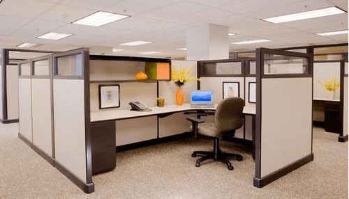 Office workstations cubicles