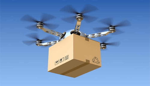 Drone courier services