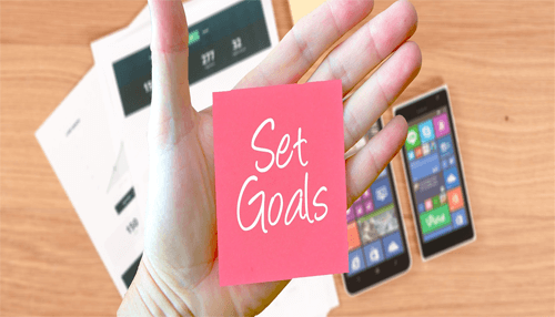Set goals for businesses