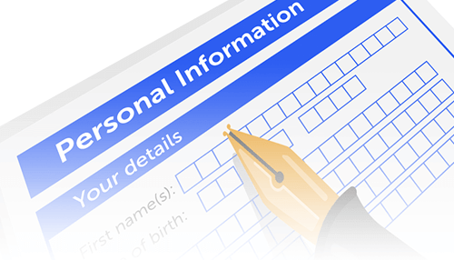 Personal data tax e-payment
