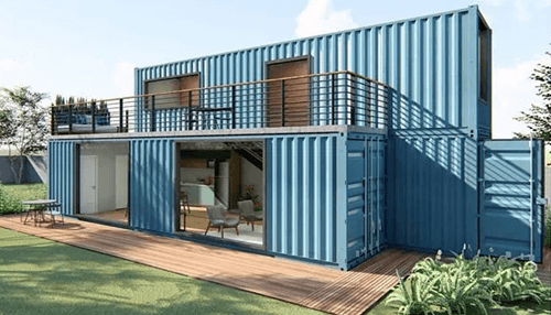 Shipping containers camper