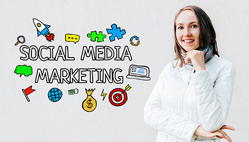 Social media marketing home-based business
