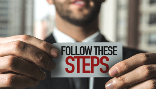 Important steps to follow follow these steps