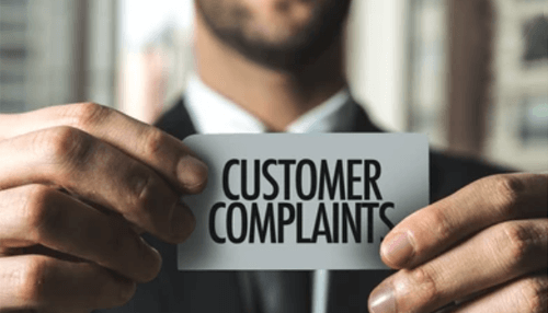 Dealing with customer complaints