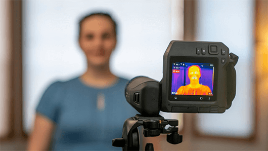 What are thermal temperature scanners