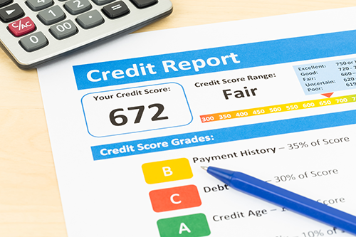 Credit check on suppliers