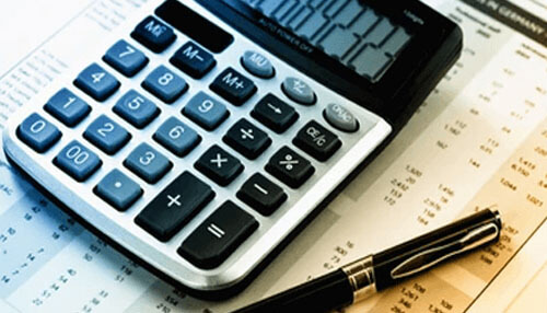 Financial calculators counting large numbers