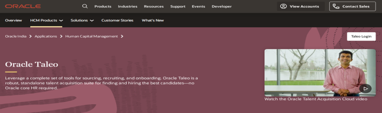 Oracle taleo applicant tracking system best applicant tracking systems