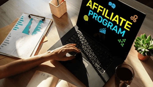 Create an affiliate program partnership program
