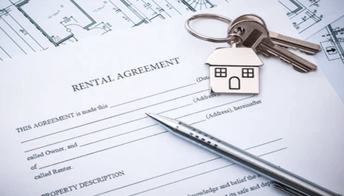 Review the rent agreement flat to rent