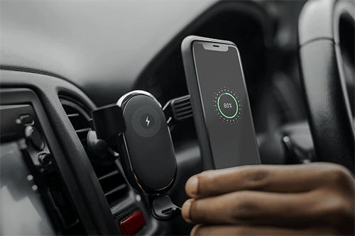 Wireless car charger unique gift ideas