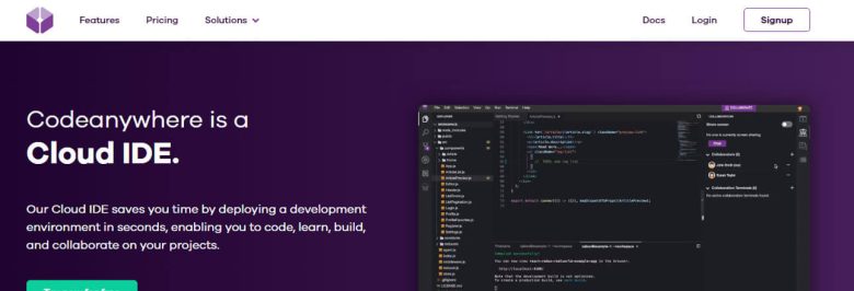 Codeanywhere productivity tools for developers