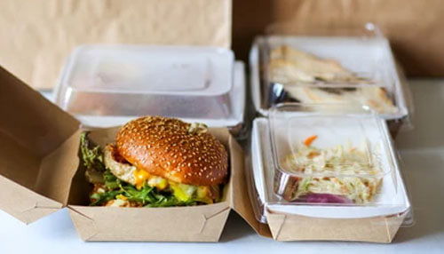 Sandwich and salad delivery food delivery business