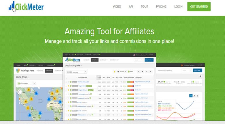 Clickmeter affiliate marketing tool