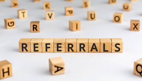 Referral traditional marketing
