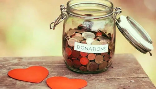 Increased rate of donation online fundraising