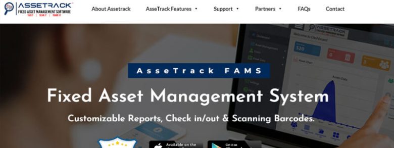 Assetrack fams fixed asset management software