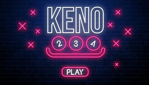 Keno gambling games
