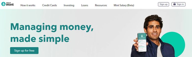 Mint financial management software