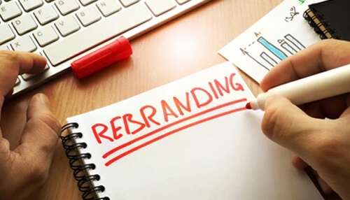 Rebranding redesign your logo