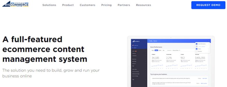 Bigcommerce content management systems