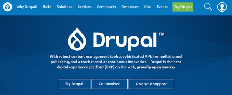 Drupal content management systems