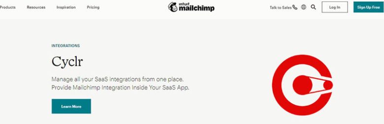 Mailchimp b2b saas companies