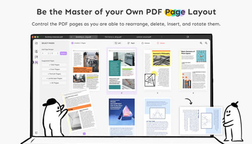 Organize pages in pdf like a pro updf