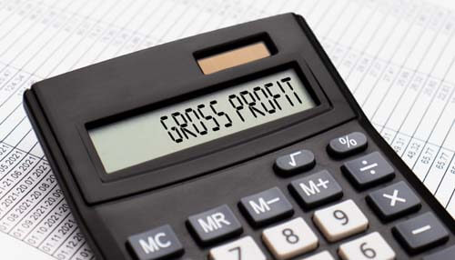 Calculate the gross profit insurance