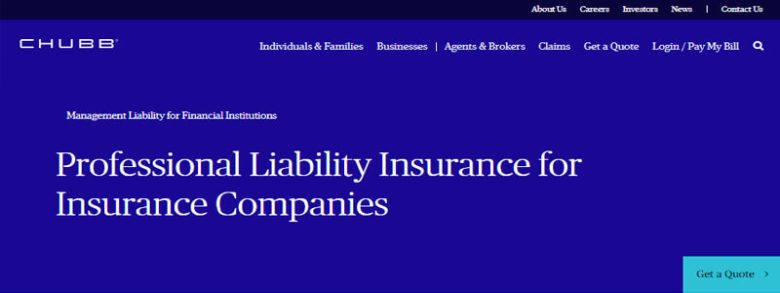 Chubb professional liability insurance