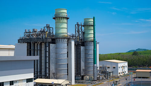 Combined cycle power plant natural gas and coal
