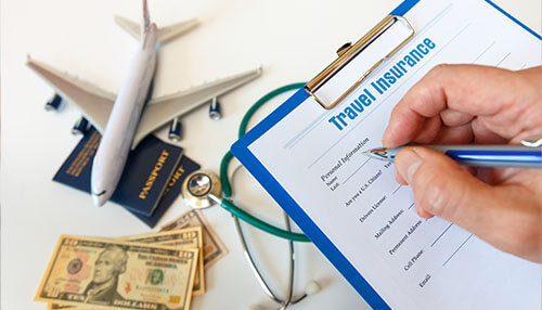 Travel medical insurance covering schengen visa application