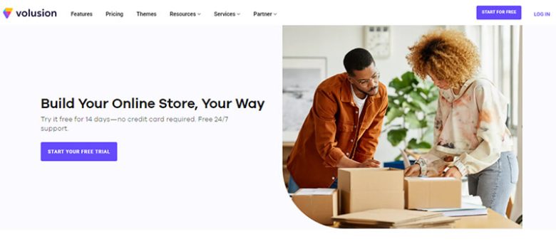 Volusion ecommerce website design