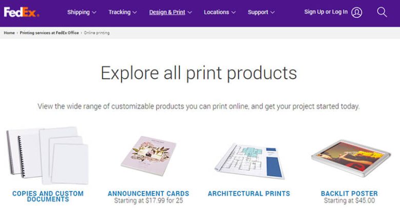 Kinkos print & design business card printing services