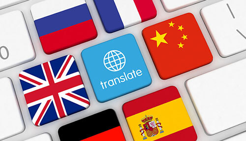 What are the steps in finding translation services translated business documents