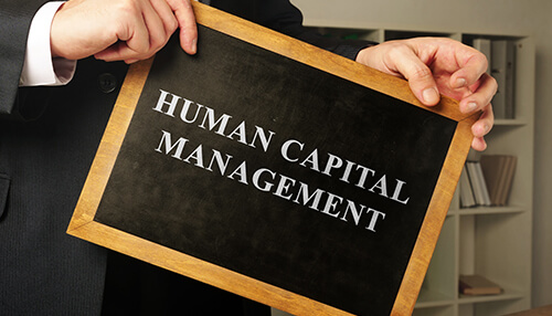 Optimizing human capital management supply chain business