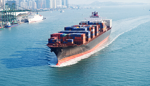 Shipping company transportation and logistics business