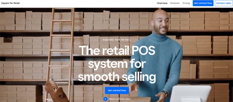 Square for retail pos systems