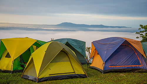 The purpose of the tent and easy installation