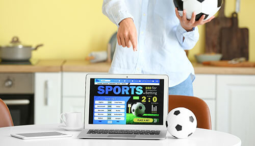 Types of sports bets placing bets