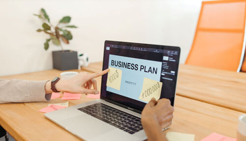 Create a business plan event company