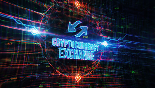 Cryptocurrency exchange blockchain network