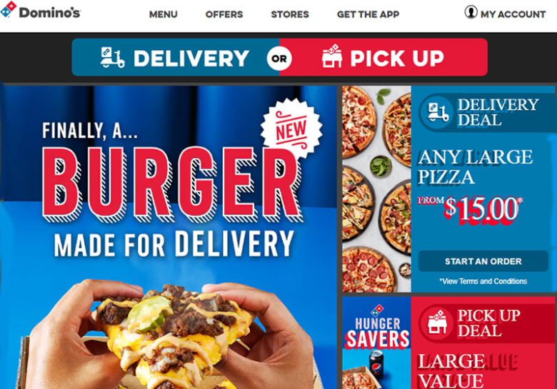 Dominos pizza fast food companies